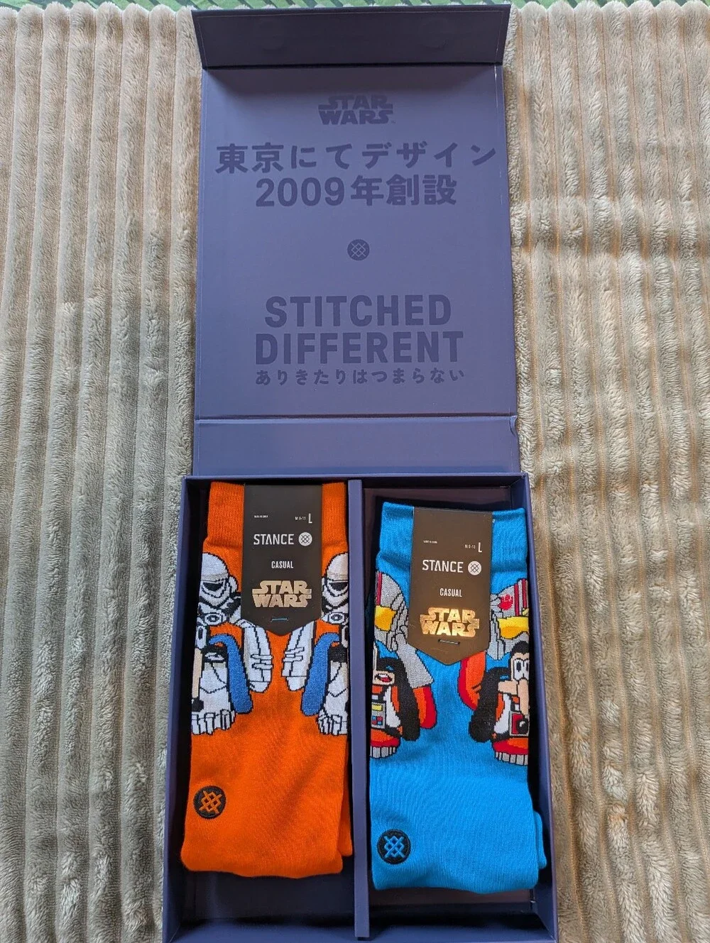 StancexStar Wars Japan Celebration 2025 2-Pack Socks Box Set L NWT Limited Edtn